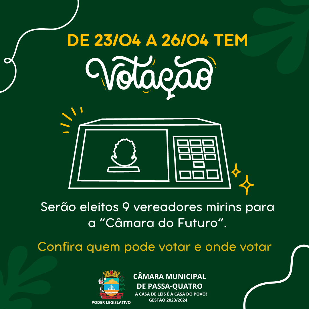 Eleições Para a "Câmara do Futuro"